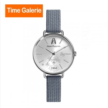 Hush Puppies Orbz HP.3889L.9503 Blue Recycled Polyester Band Women Watch